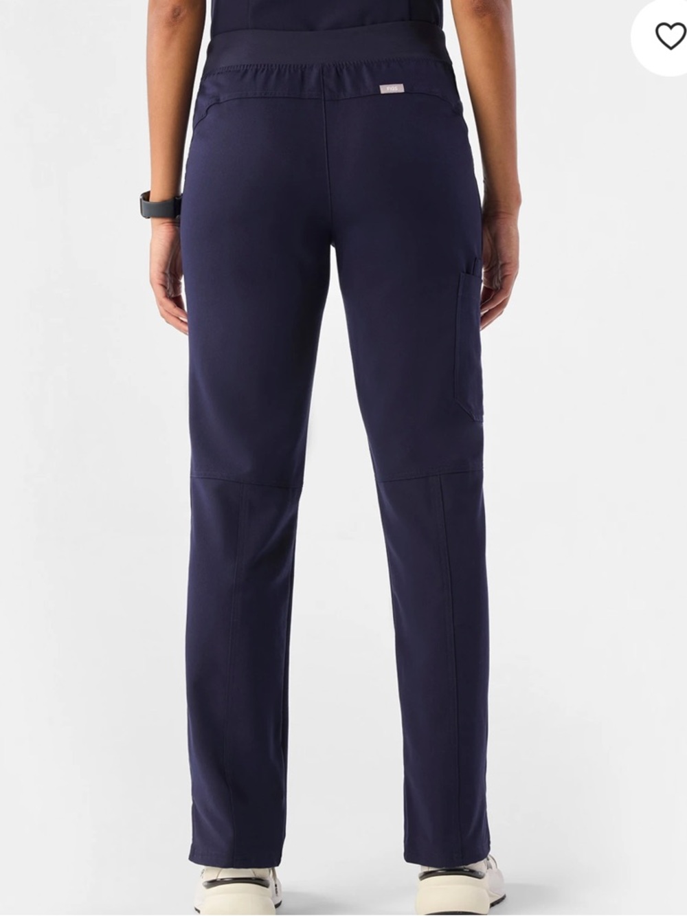 Kade Cargo Scrub Pants XS Petite Navy - Picture 4 of 4